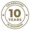 10 years in business