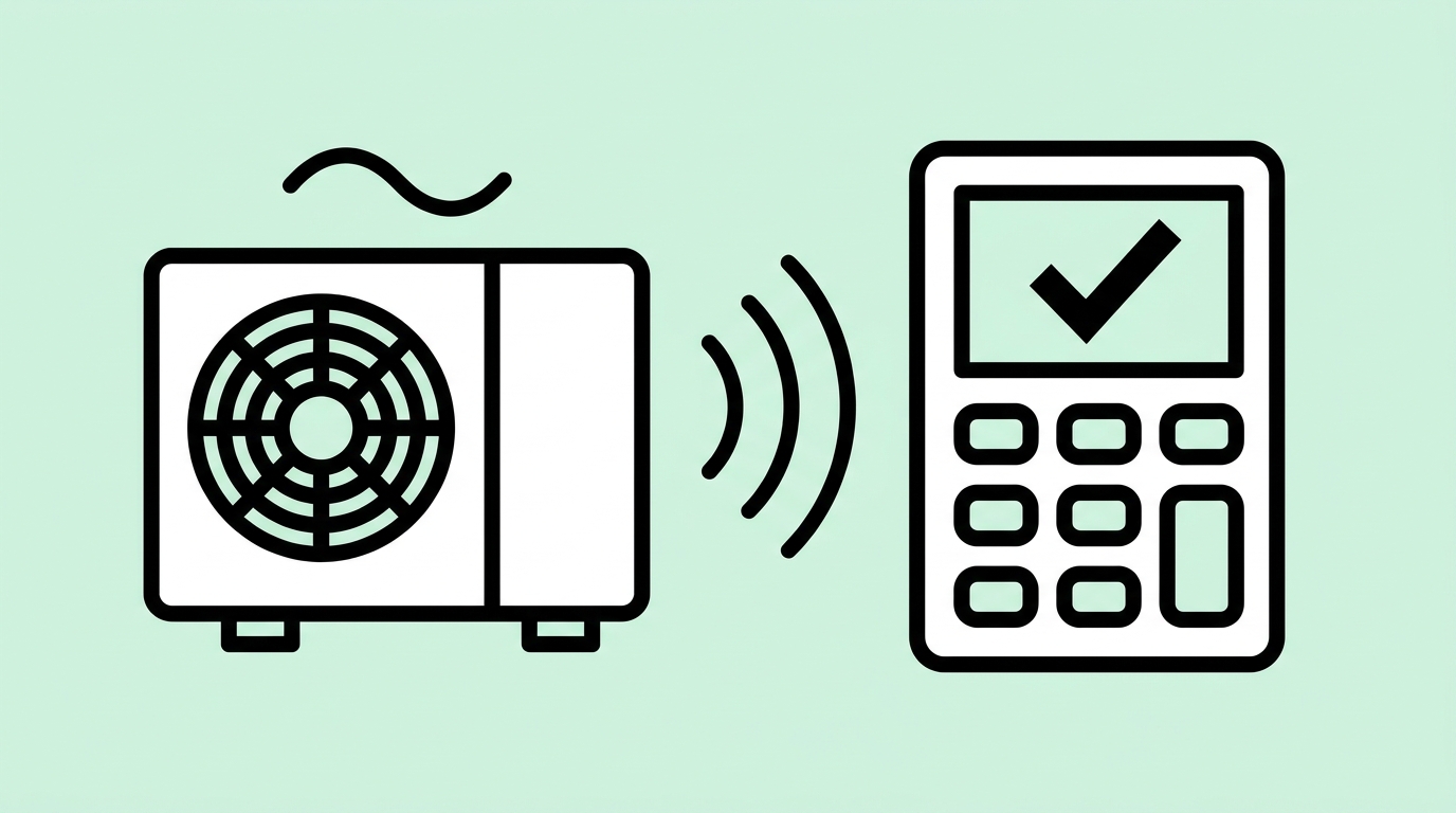 WPAC-berekening voor warmtepomp buitenunit