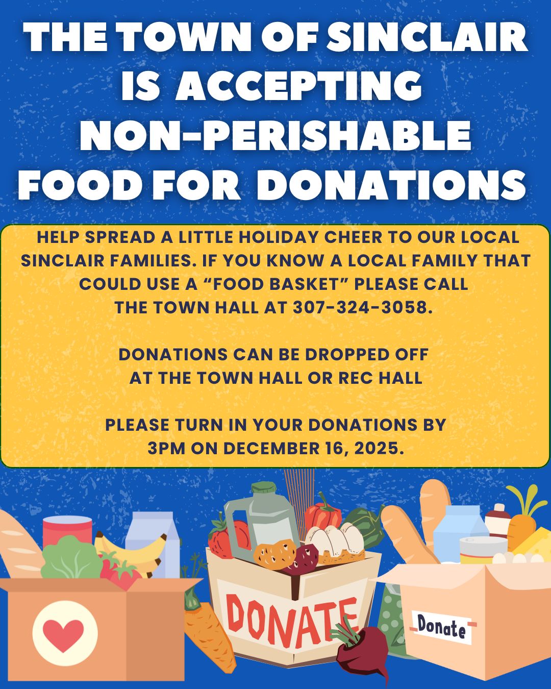 Sinclair Food Donation Program