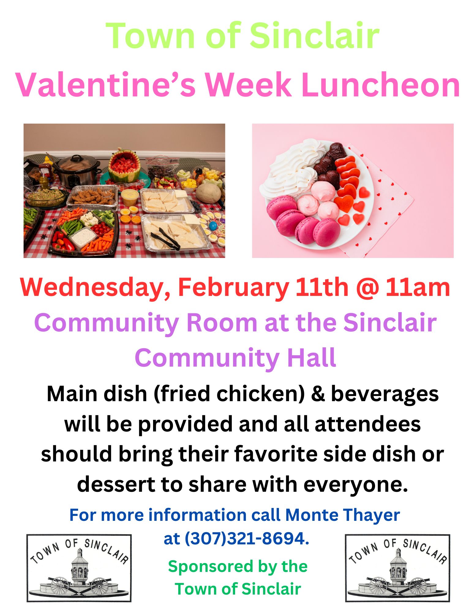 Town of Sinclair Valentine's Week Luncheon