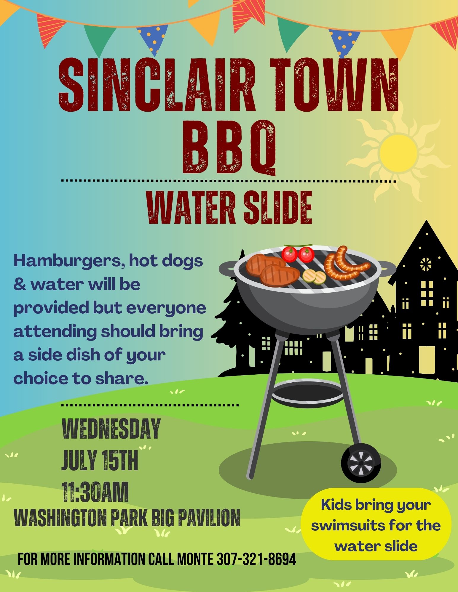 Sinclair Town Luncheon/Barbecue & Waterslide