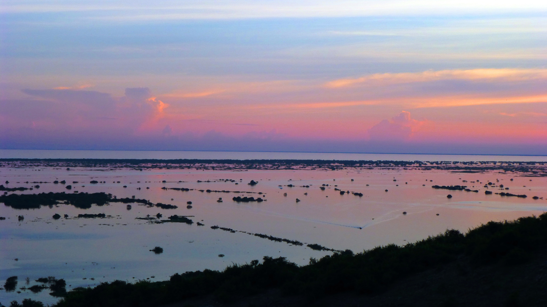 jezero Tonle Sap, Kambodža