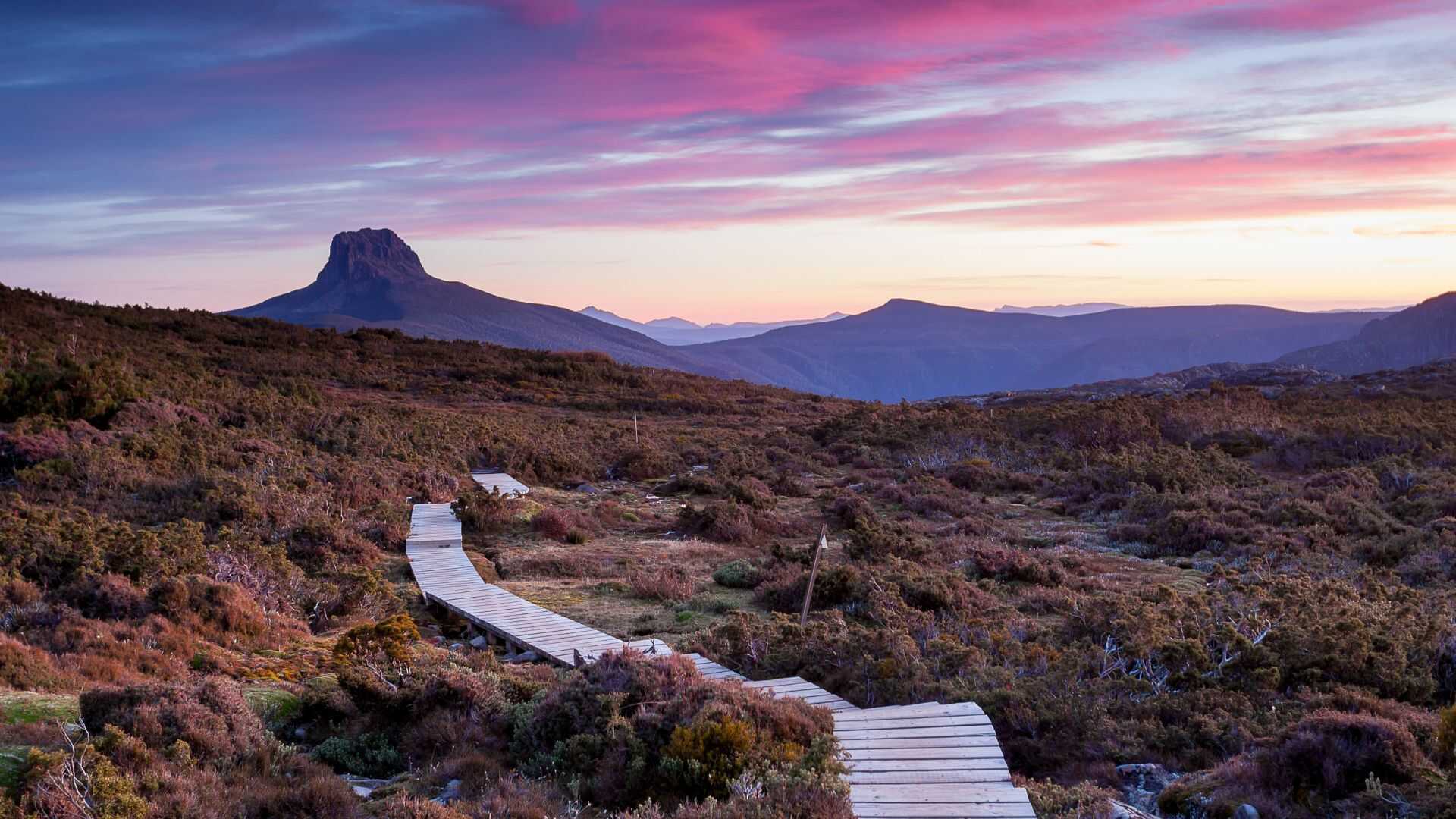 The Overland Track Tasmánie