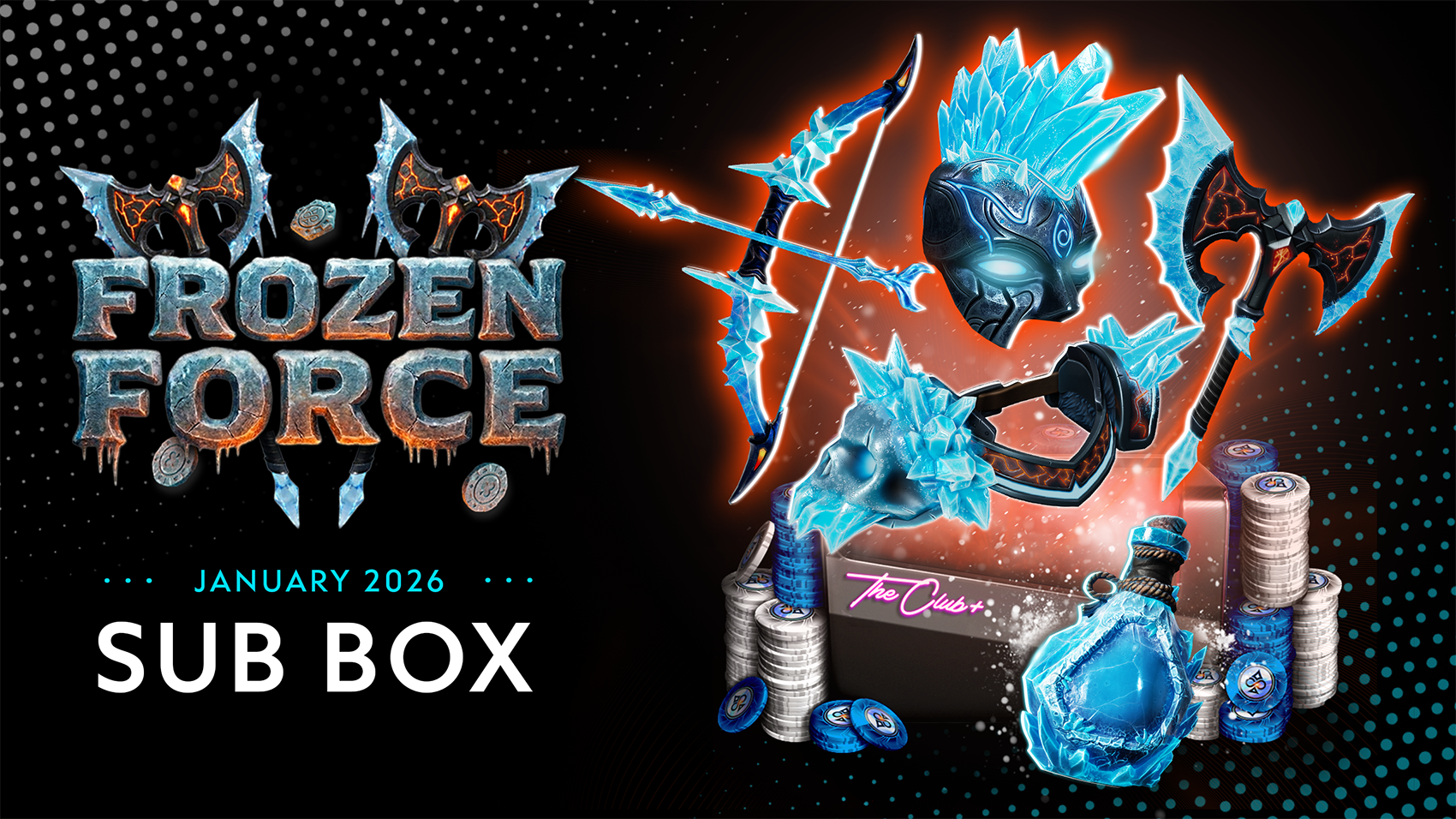 Unleash the Frozen Force in January’s Sub Box!