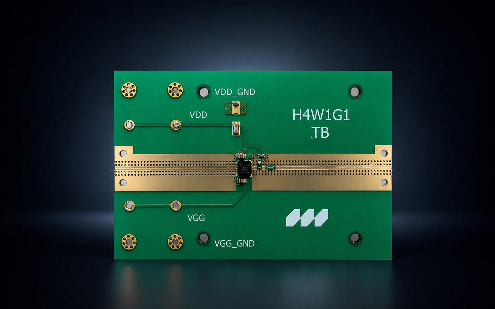 H4W1G1 GaN power amplifier board