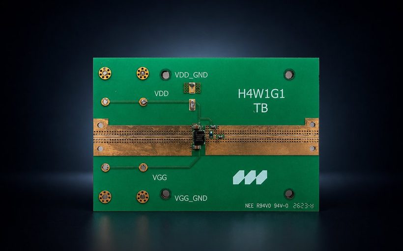 H4W1G1 GaN power amplifier board