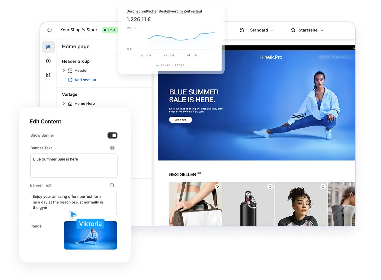 Liquify Pro Demo Onlineshop