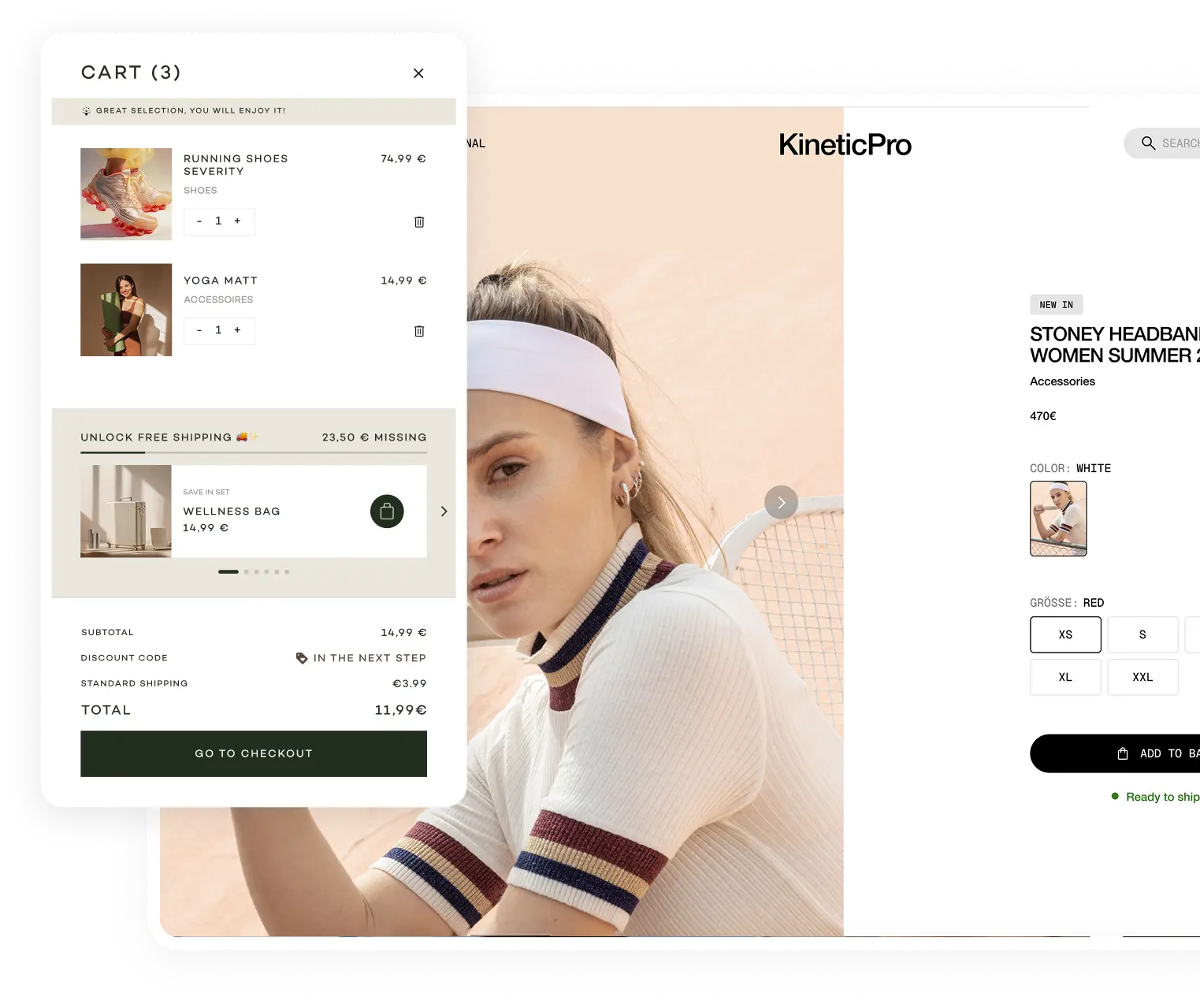 Features from Liquiflow for Shopify Cart Drawer