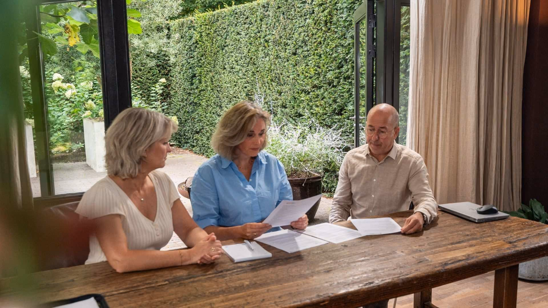 Mariska neemt voorwaarden door