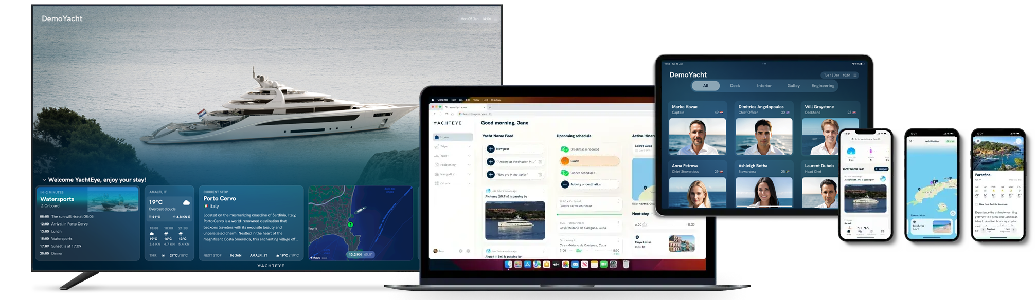 As we move into 2026, YachtEye remains focused on simplifying day-to-day life onboard for both crew and guests. With new features on the way and further updates planned, our development continues to be guided by real onboard use and feedback from captains and crew. 