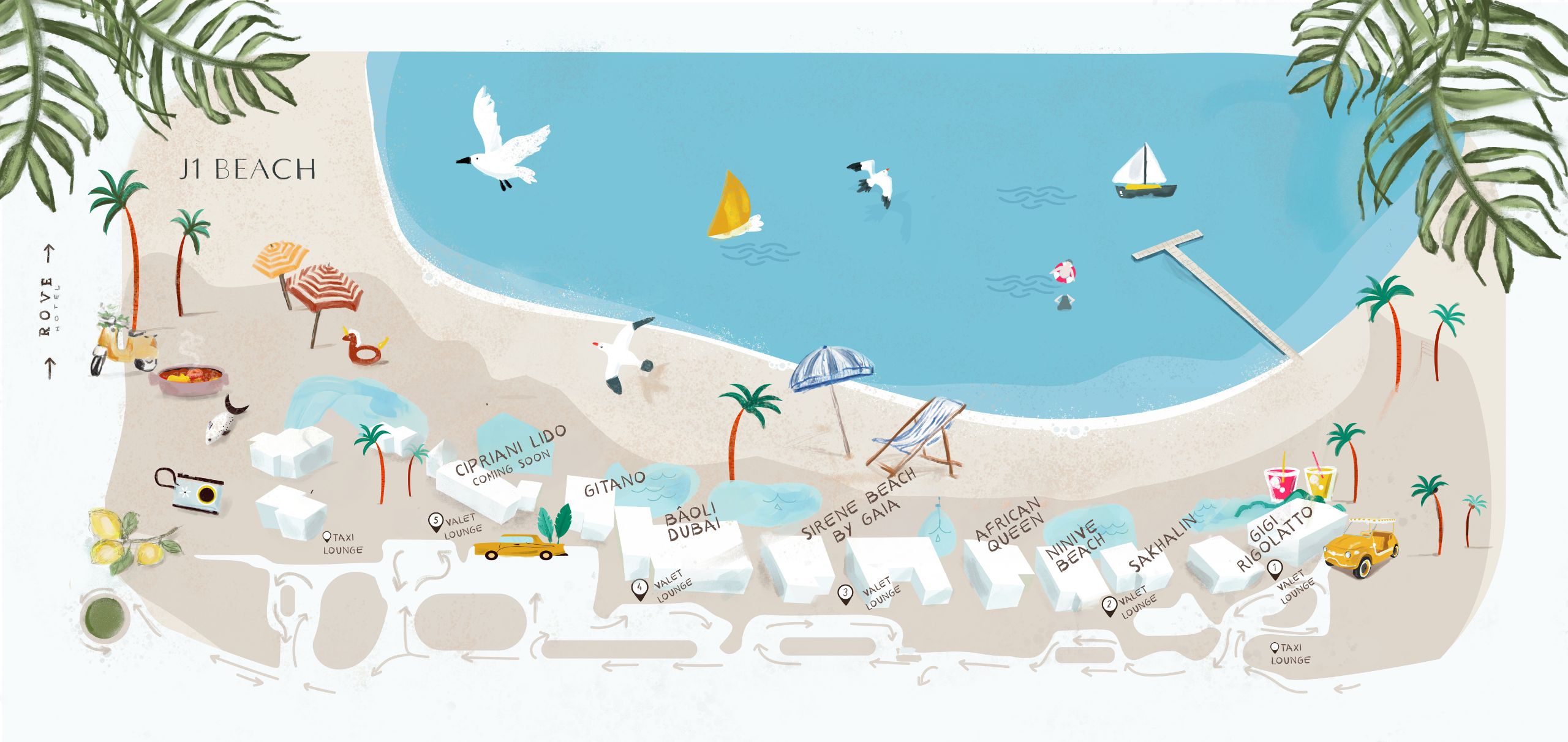 J1 Beach Map