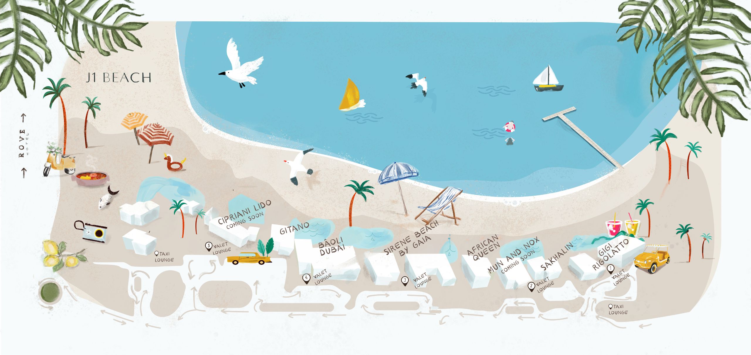 J1 Beach Map