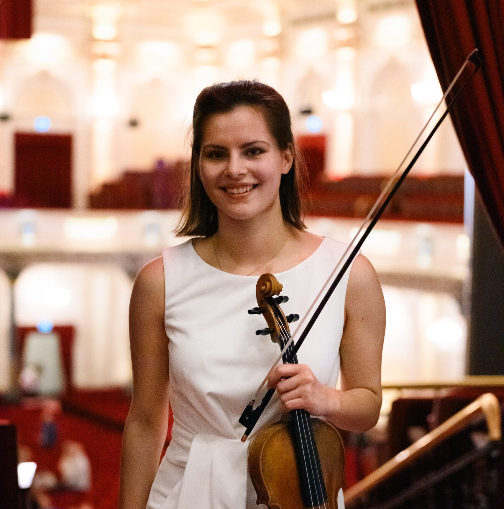 Met viool en focus tegen klimaatverandering: Luna van Leeuwen