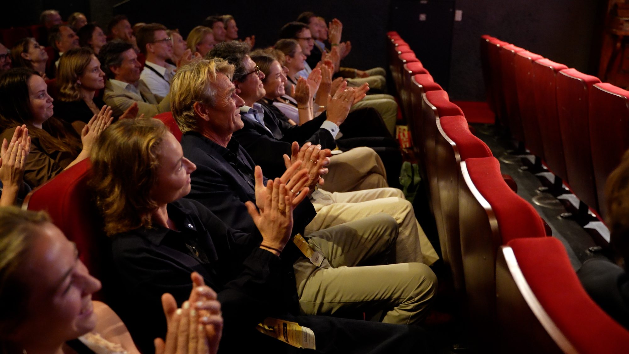 Applaus in zaal 1