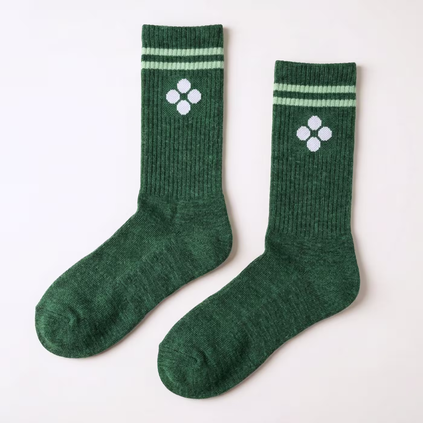 a man wearing custom dress socks