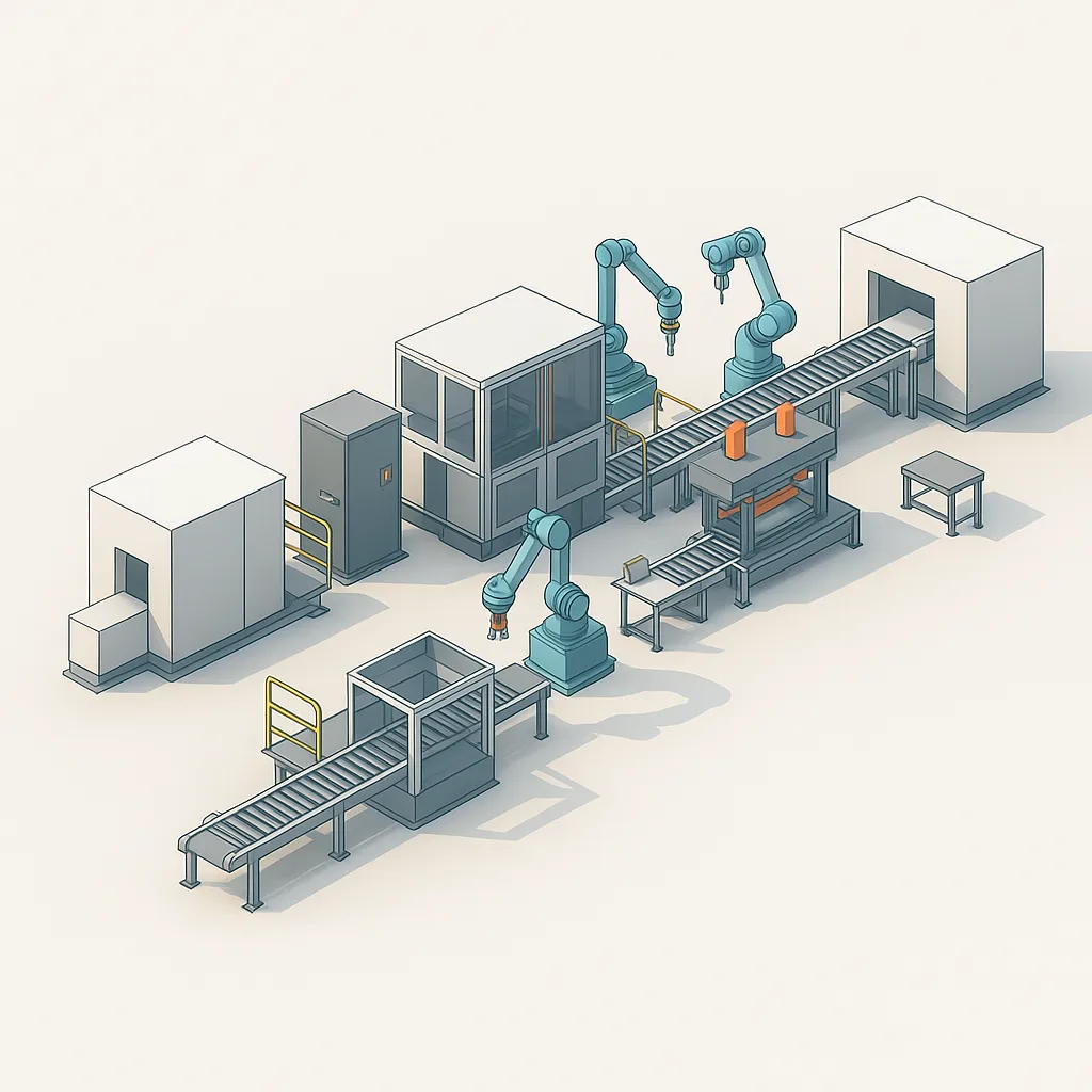 Image of a factory process 