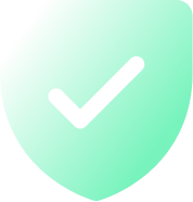 A blue shield icon featuring a graphical representation of a network node. The design suggests themes of security and protection, potentially relating to customizable data retention with transparent InfoSec policies and enterprise SSO authentication (SAML 2.0/OAuth 2.0).