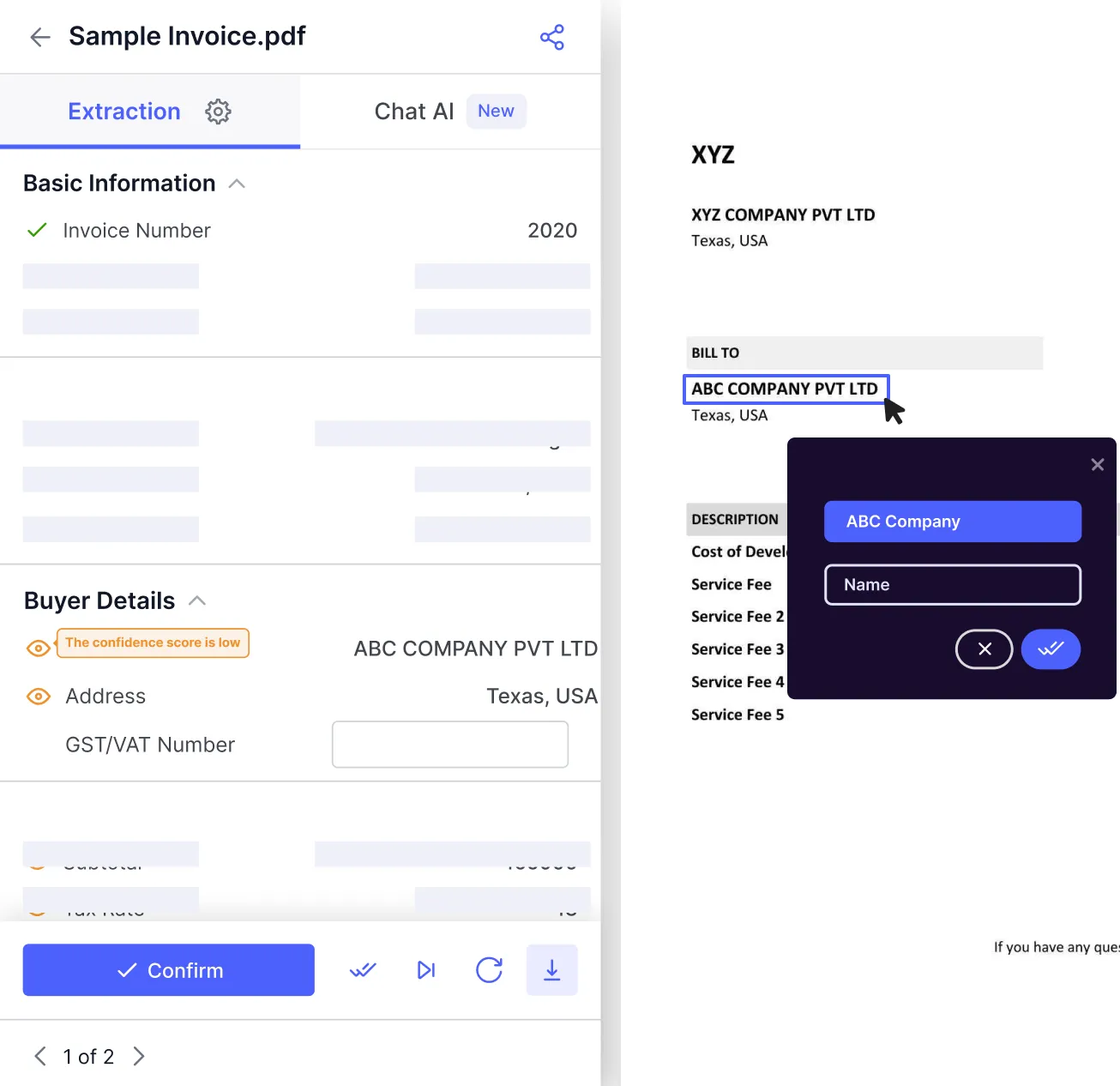With Docsumo Capture structured data from unstructured tables, forms, handwriting, and other complex layouts with 95%+ accuracy, every time.