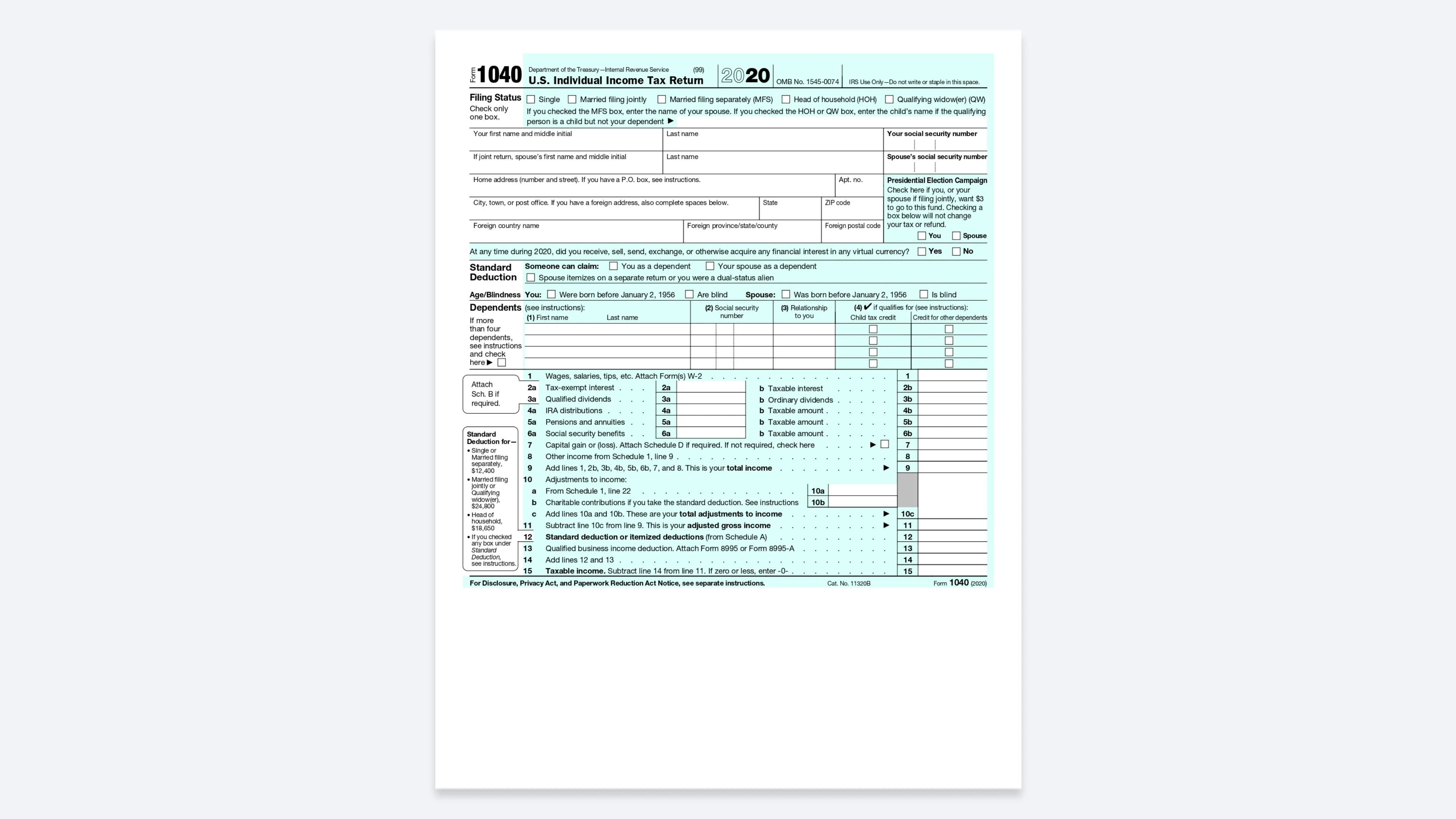 Form 1040
