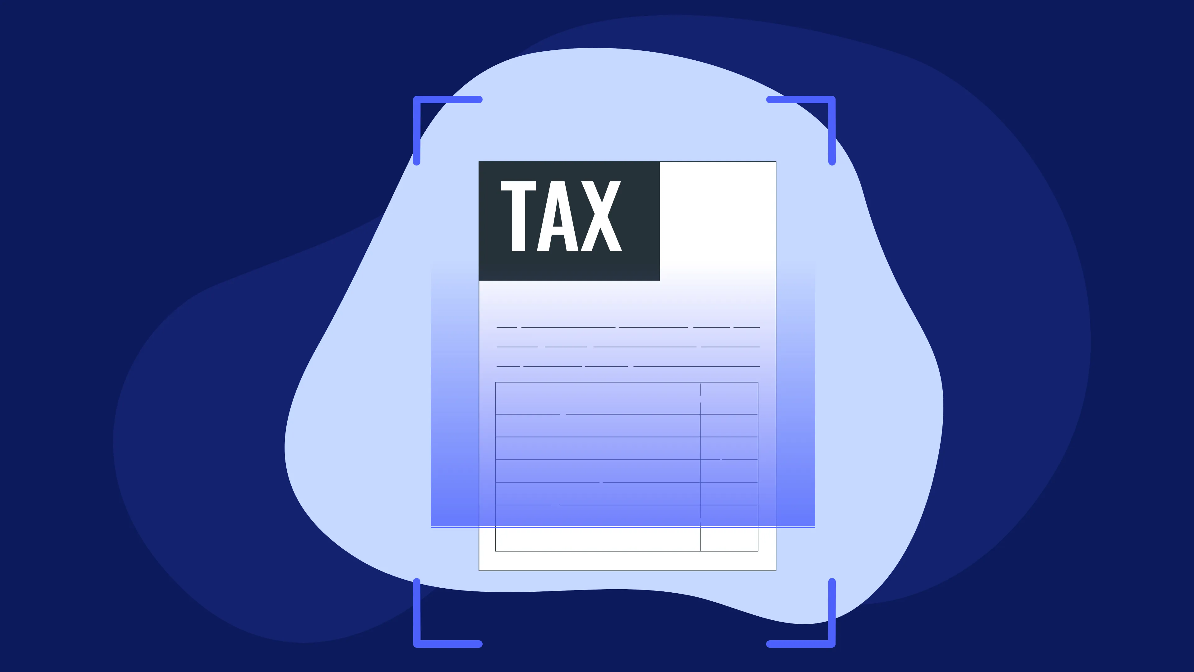 How does OCR tax form processing work?