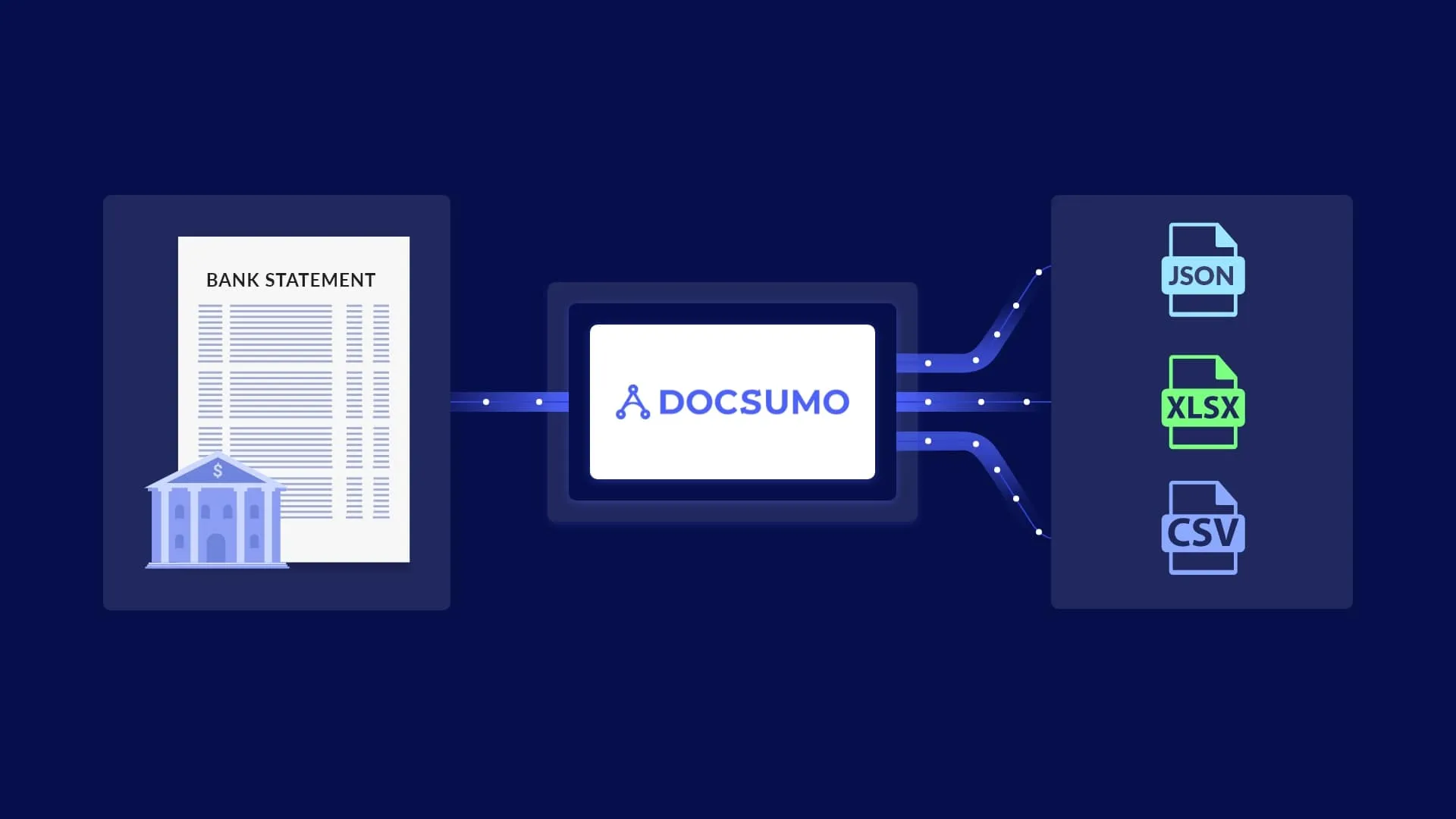 How to convert Bank Statements to Excel using Docsumo?