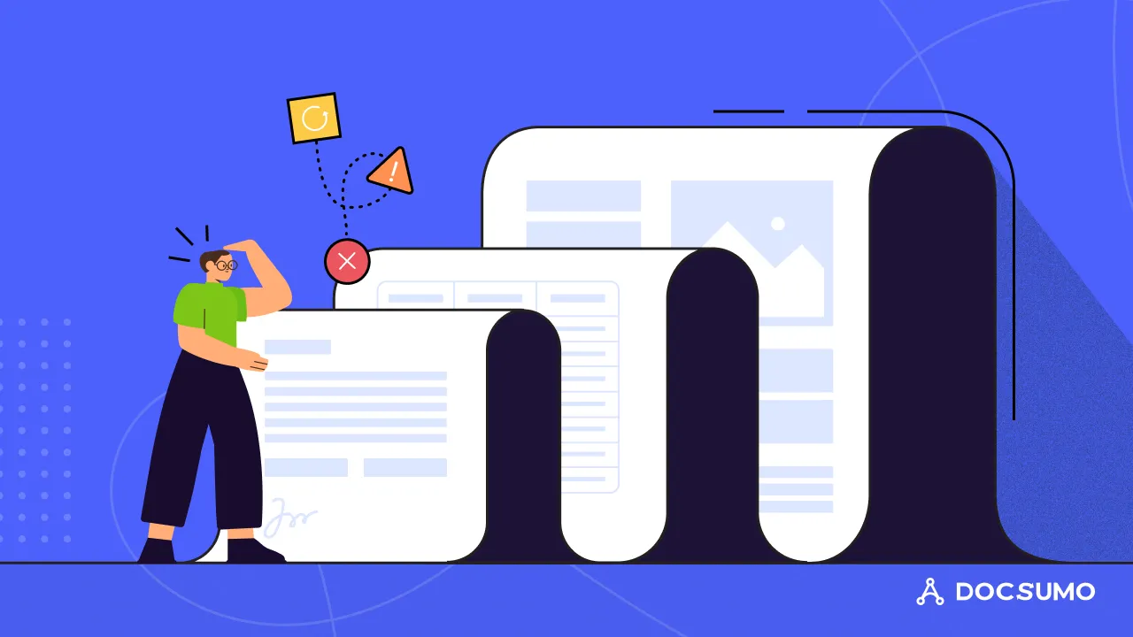 5 Unavoidable Risks of Manual Document Processing 