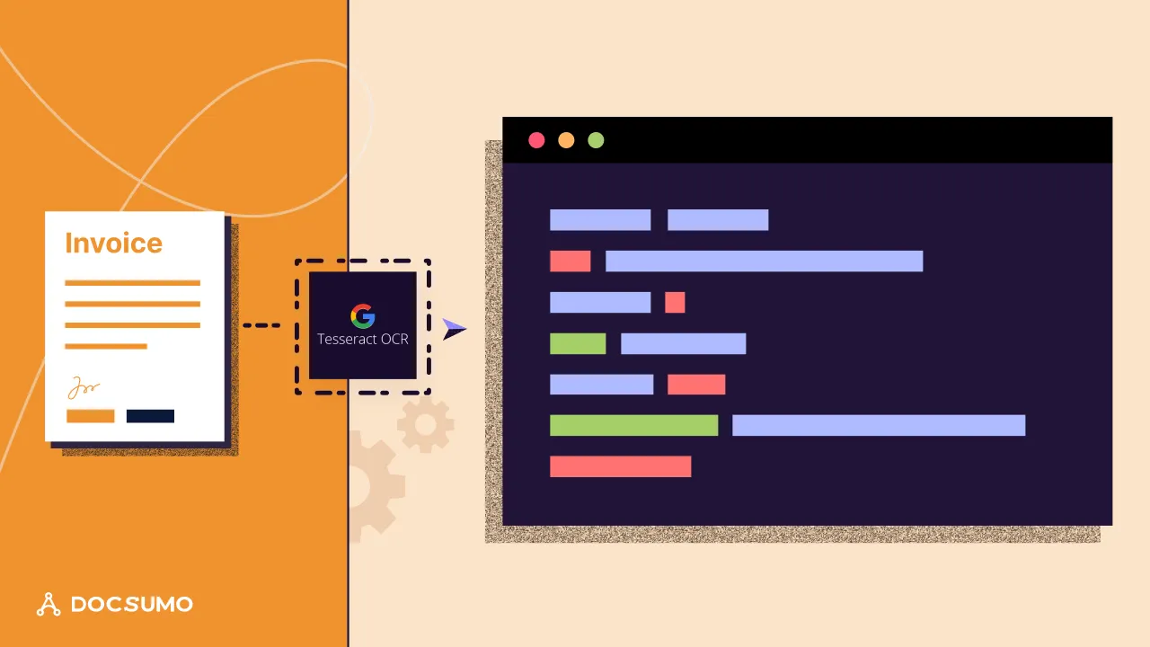 How does Tesseract for OCR work?