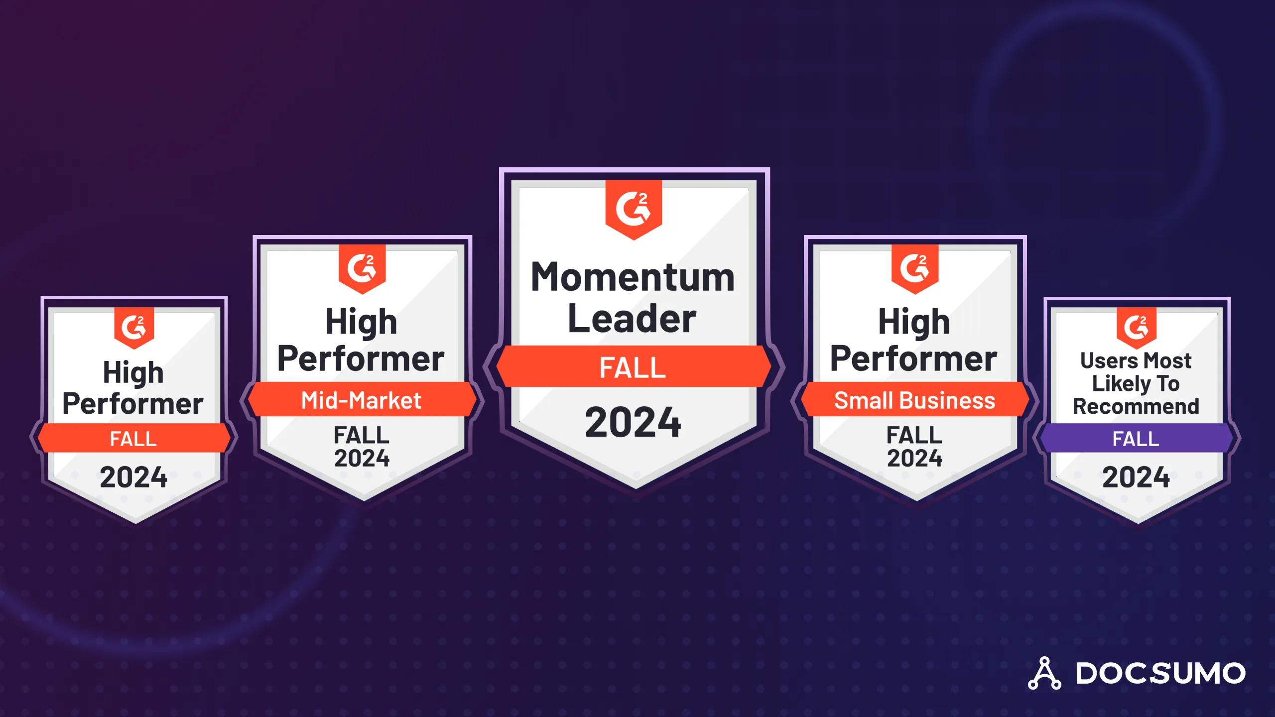 A Game-Changer in Document AI: 9 G2 Badges for Docsumo in Fall Report