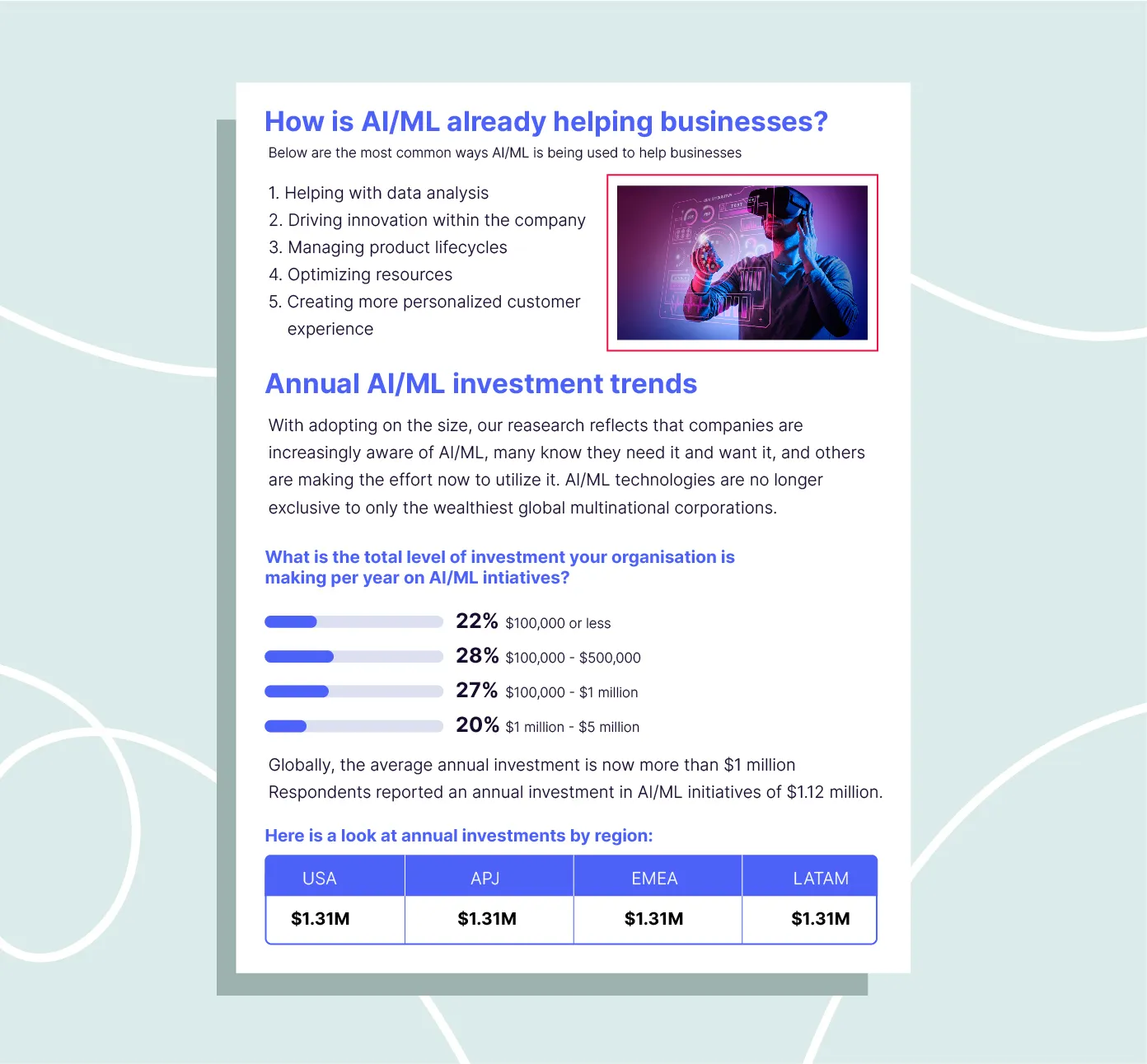 Document with images