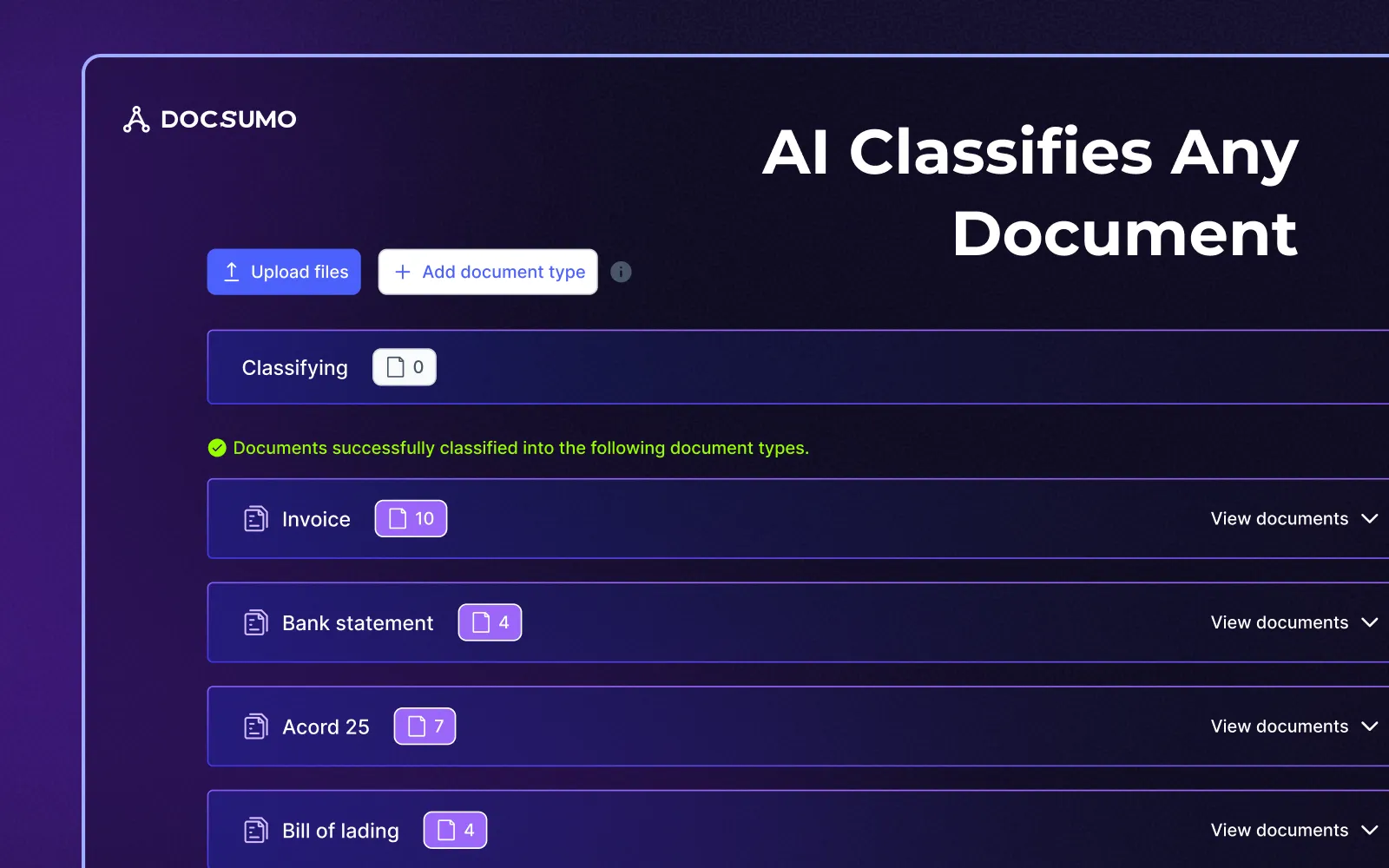 How to Instantly Classify Any Document Type with Document AI