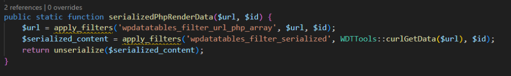 serializedPhpRenderData