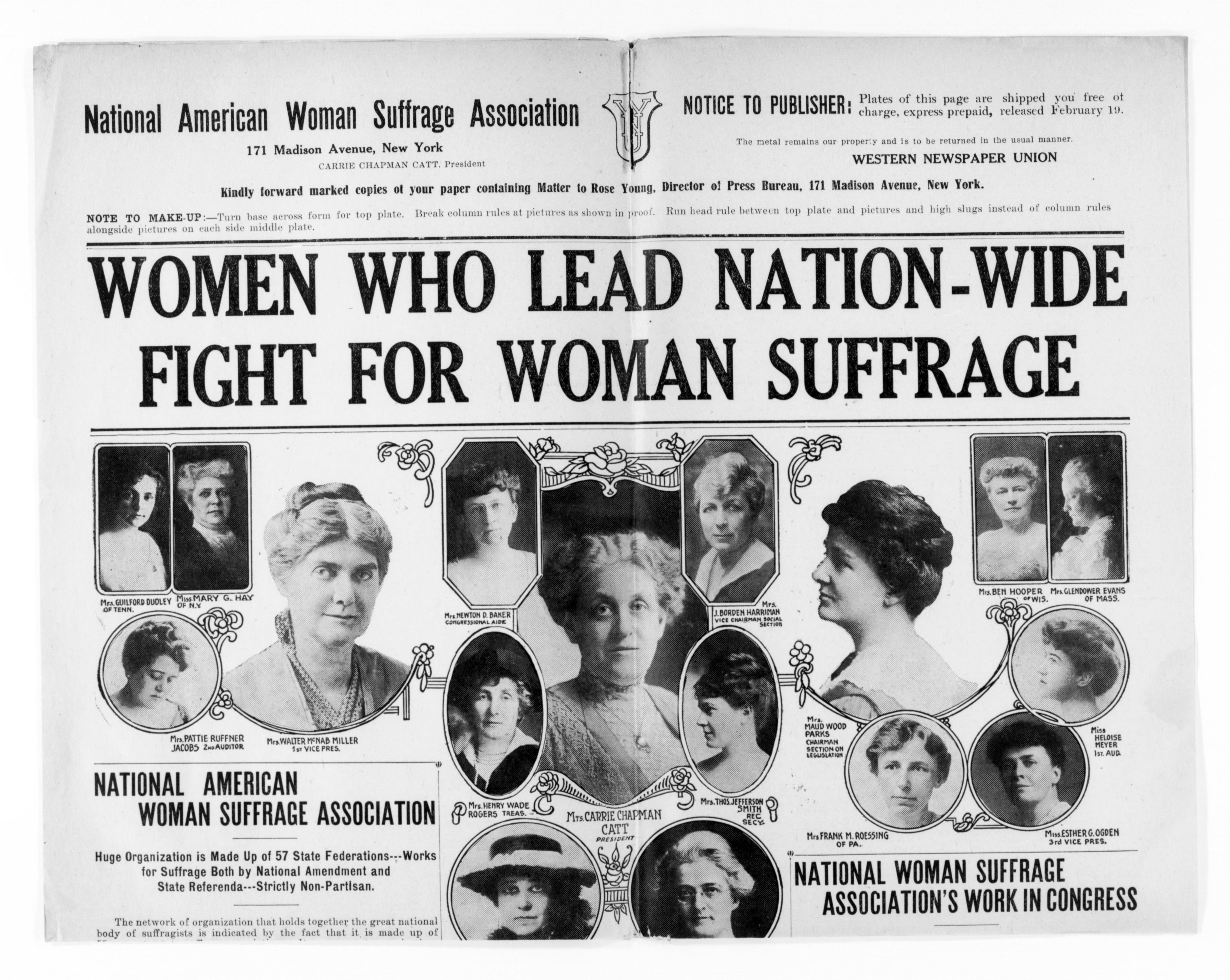 National women's suffrage - CultureNow - Museum Without Walls
