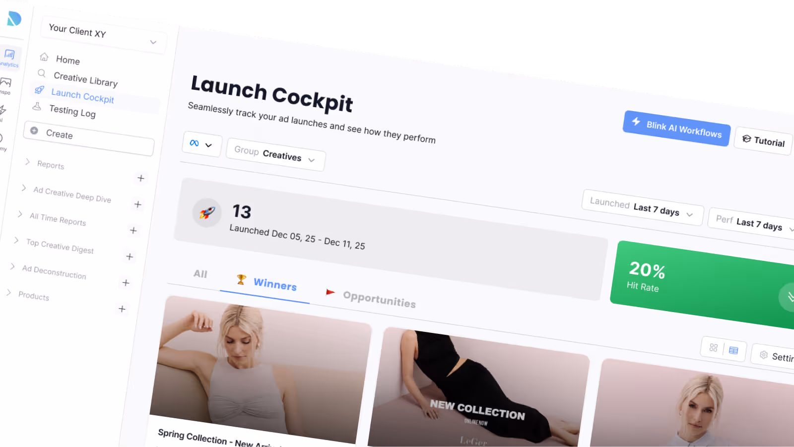 Screenshot der DatAds Platform