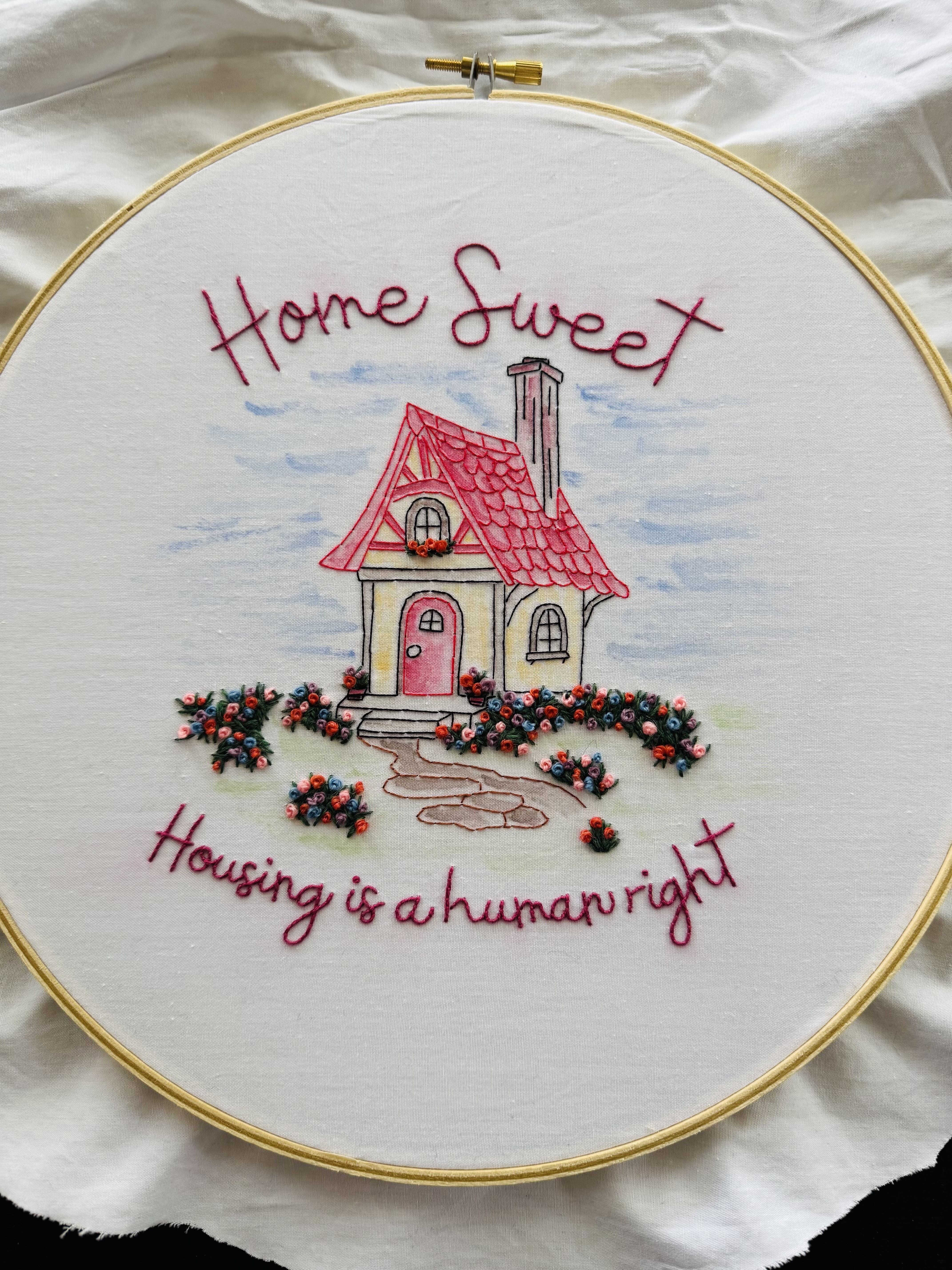 Home sweet housing is a human right, creative jam 5.0 Shannon Downey