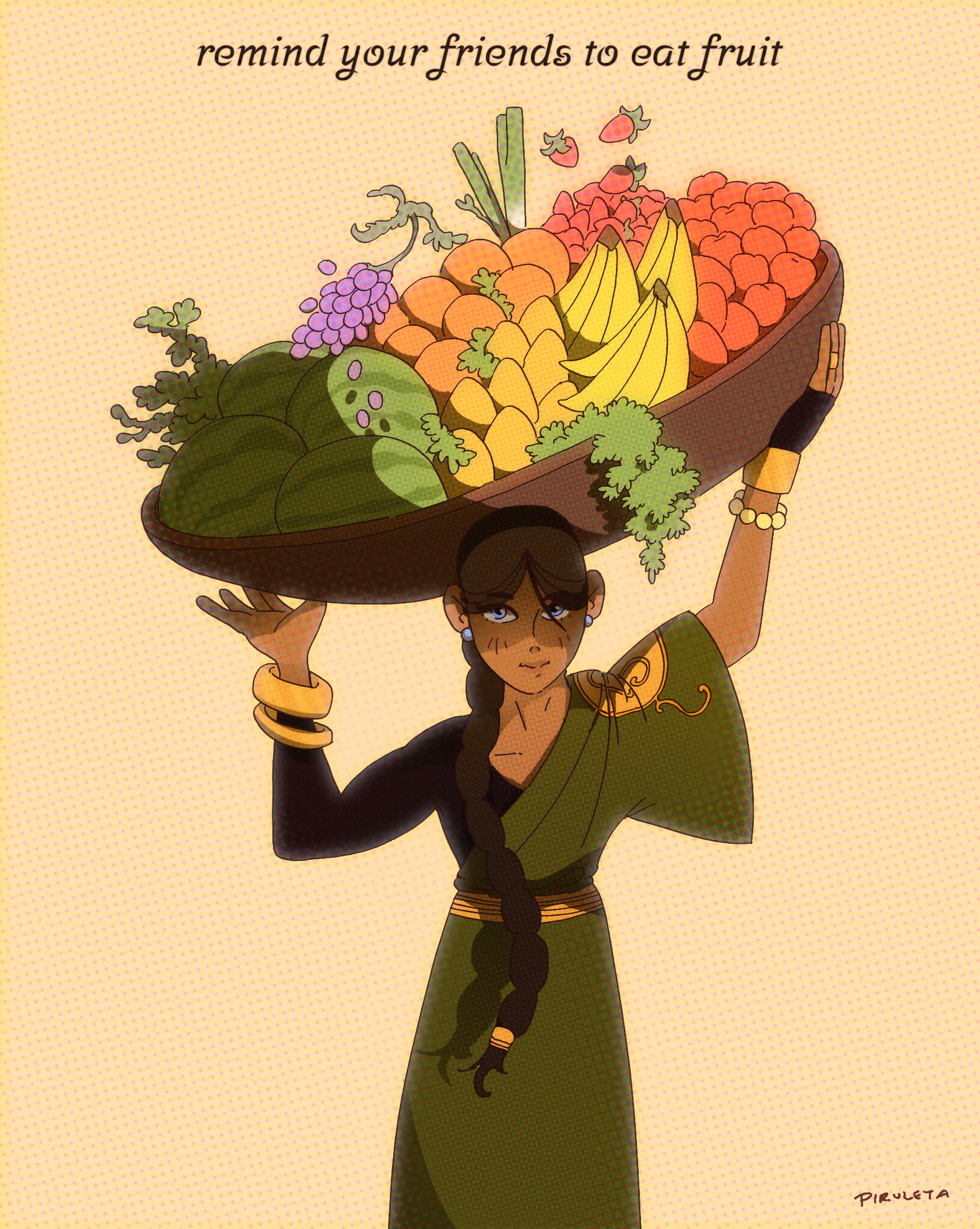 Remind your friends to eat fruit, creative jam 5.0 Piruleta Ortiz Casillas