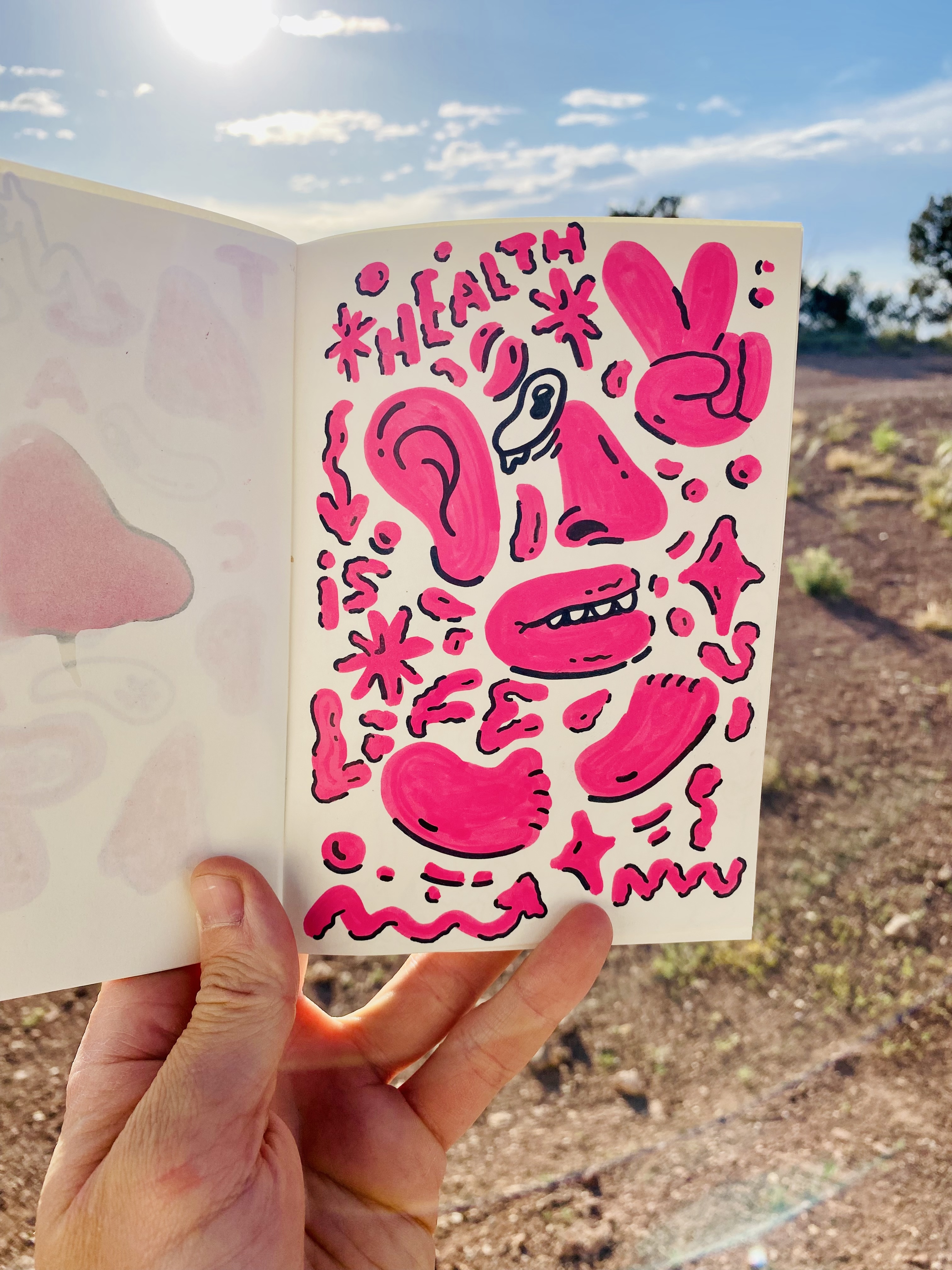 Booklet page 1, Creative jam 5.0, Jef Caine