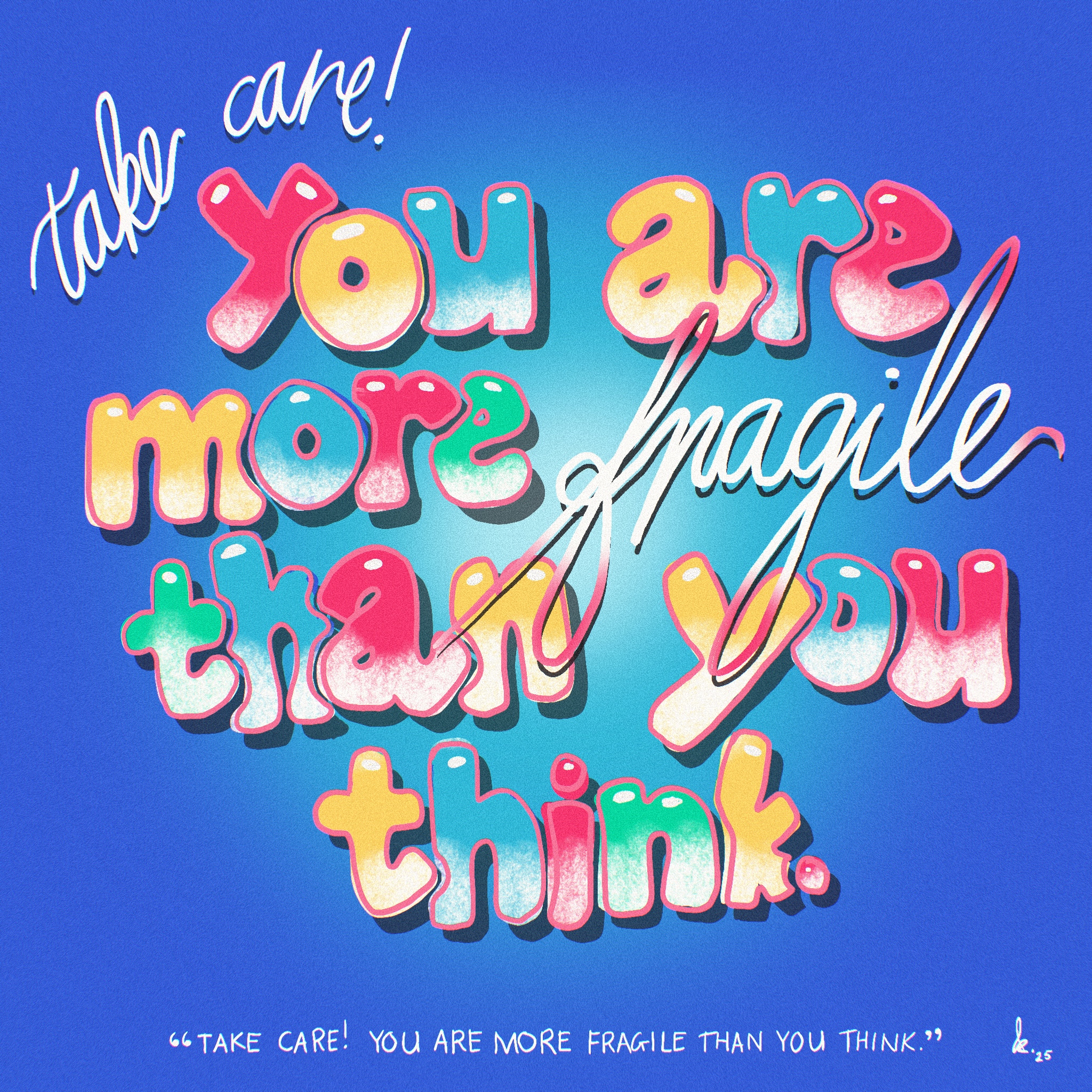 Take care, you are more fragile than you think, Creative jam 5.0, Zeinab Ajasa