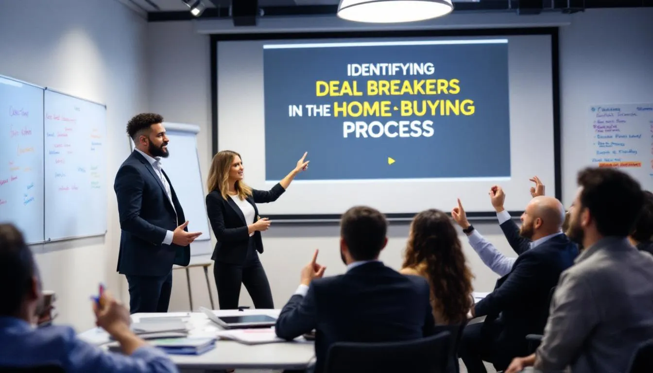 Identifying deal breakers in the home buying process.