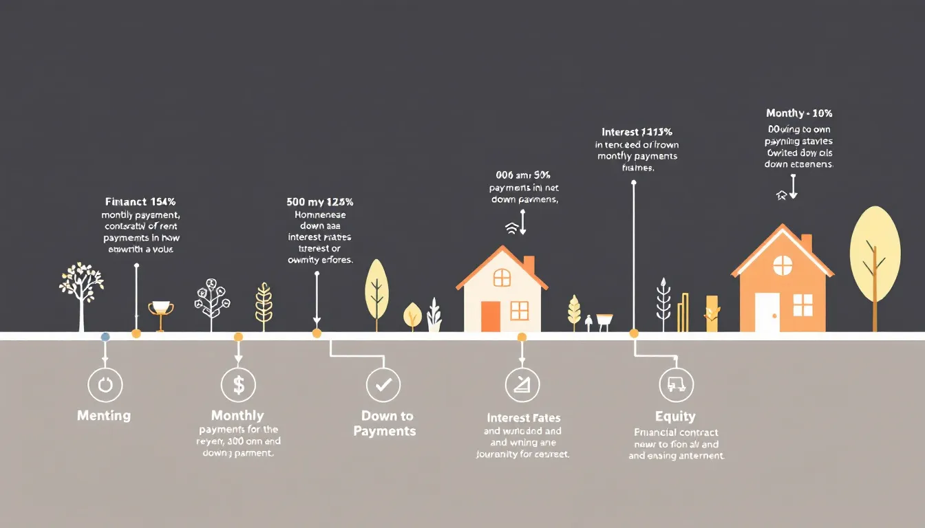 A chart showing financial considerations in rent-to-own contracts.