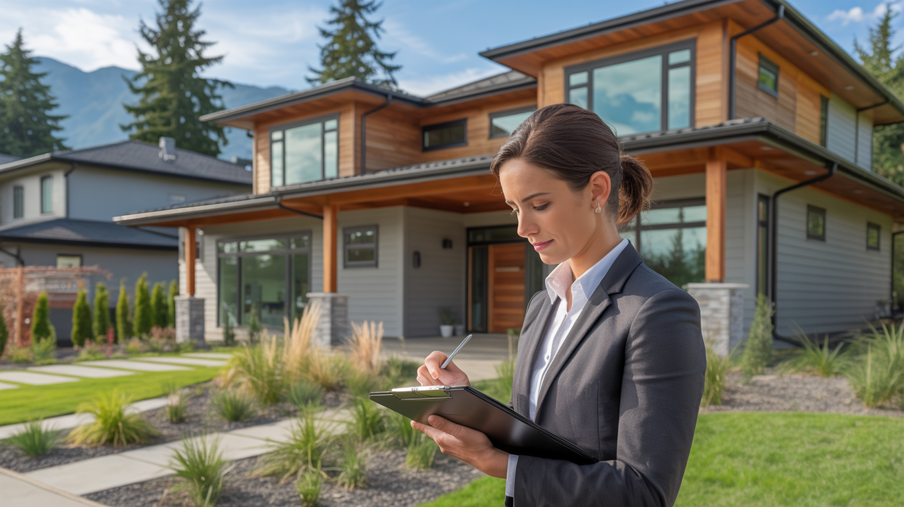 Professional appraiser reviewing King County home valuation details