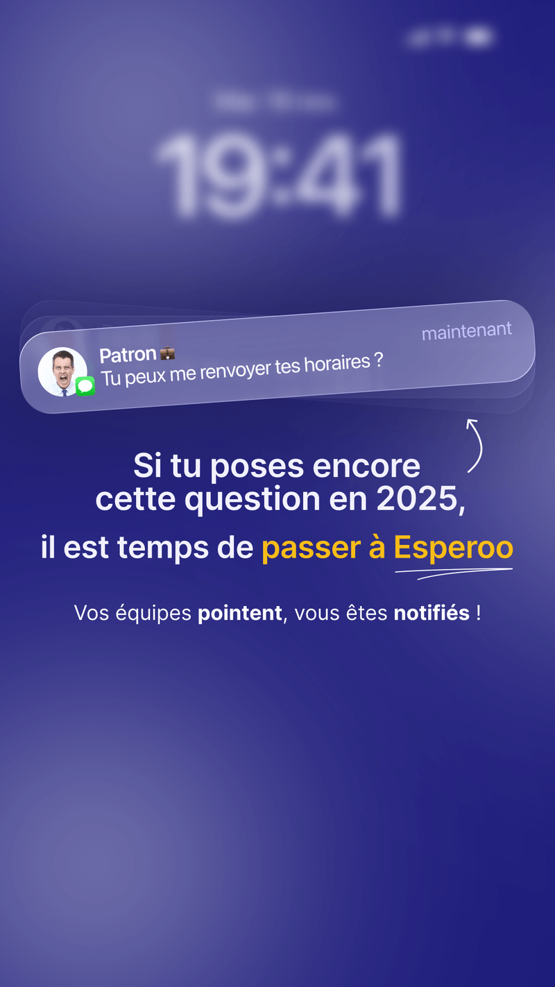 Publicité Esperoo conçue par Symetrics