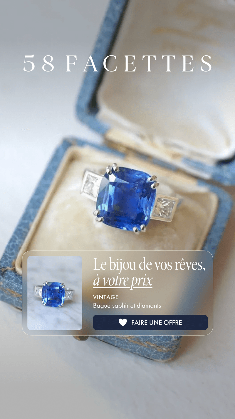 Publicité 58 Facettes conçue par Symetrics