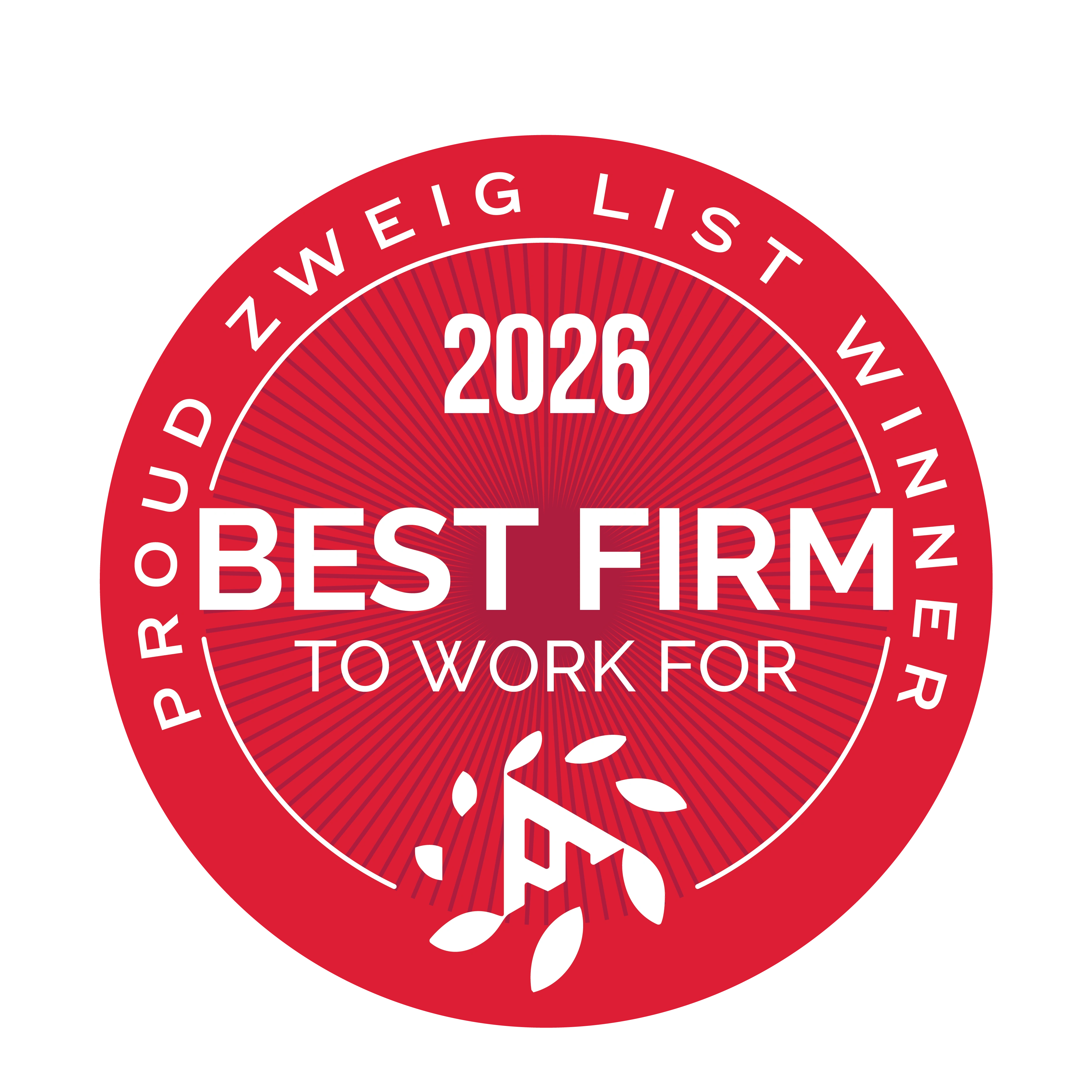 2026 Best Firm to Work For 200+ Employees #26 + Best Firm to Work For Multidiscipline #44