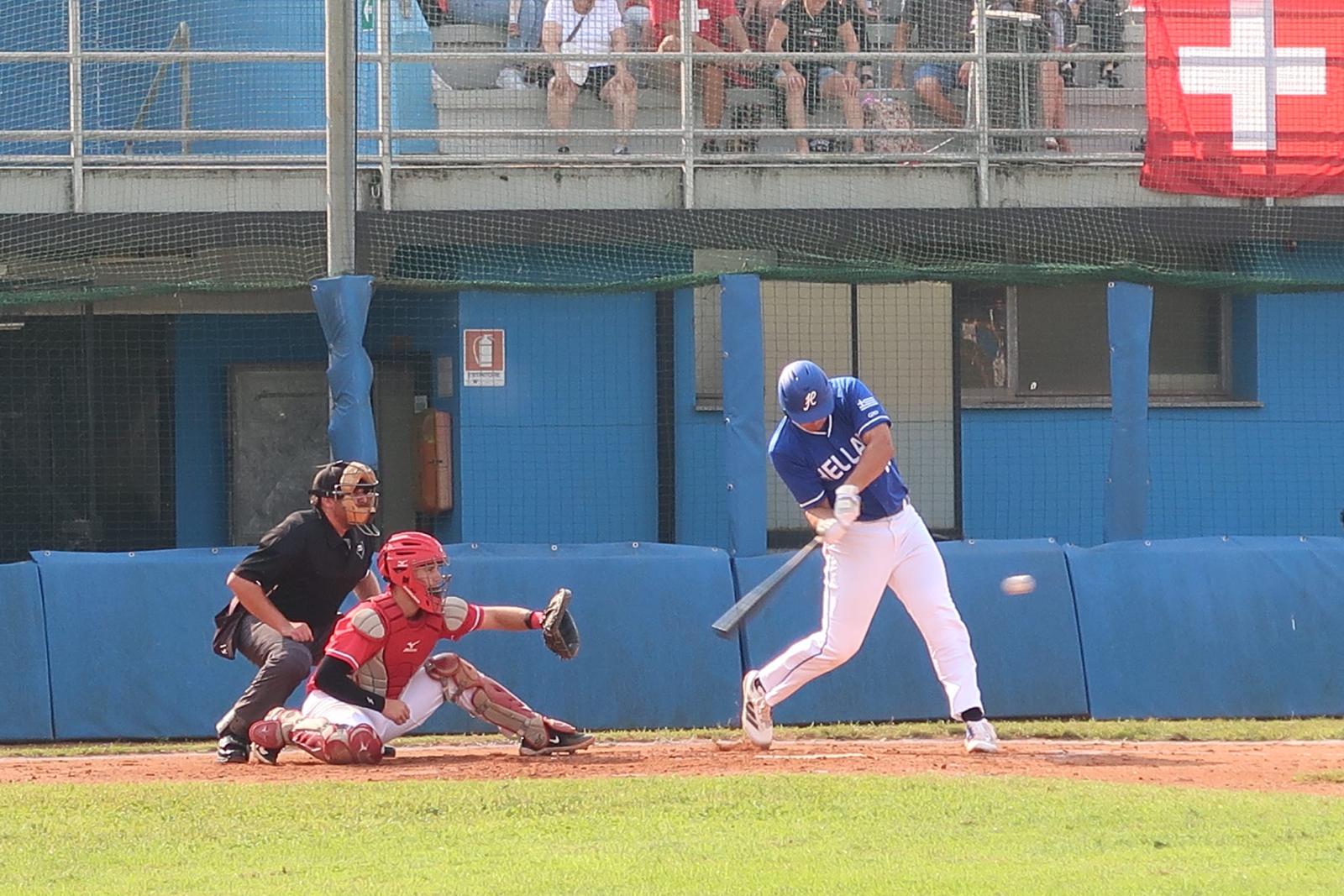 Nick Varon at-bat vs Switzerland