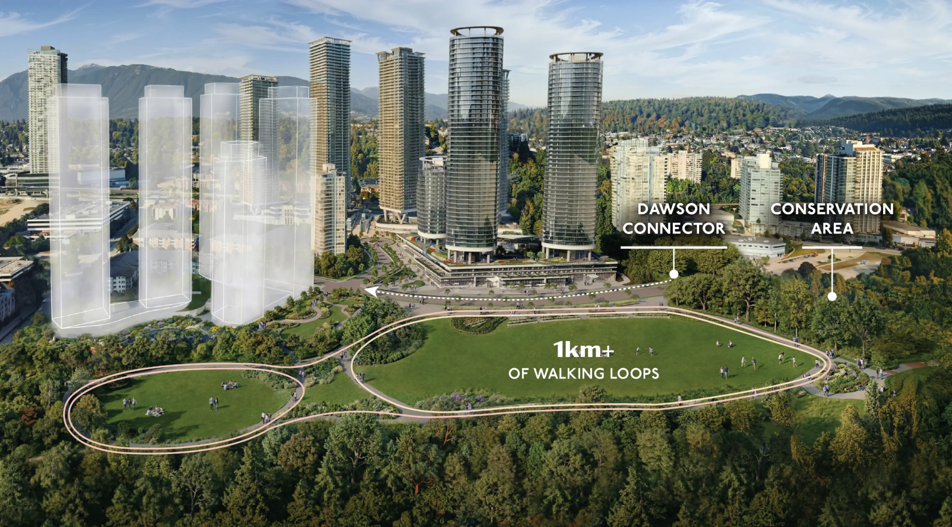 Dawson Park at Concord Brentwood in Burnaby