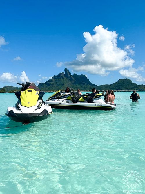 jet skis in bora bora