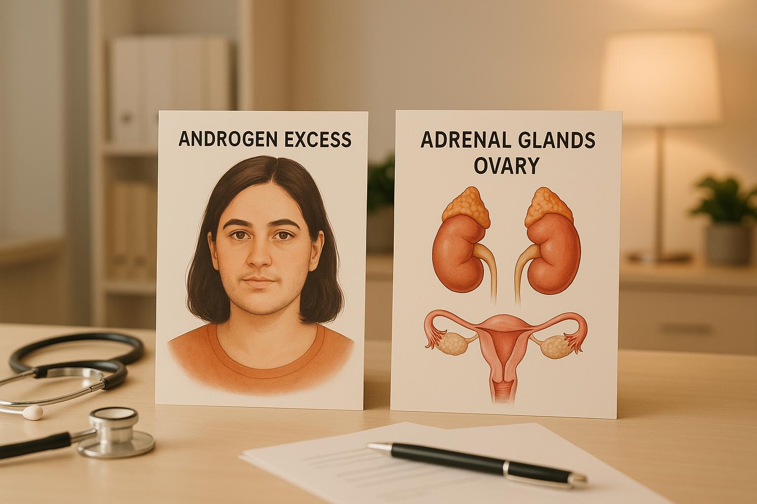 PCOS vs Adrenal Hyperplasia: Androgen Excess Explained