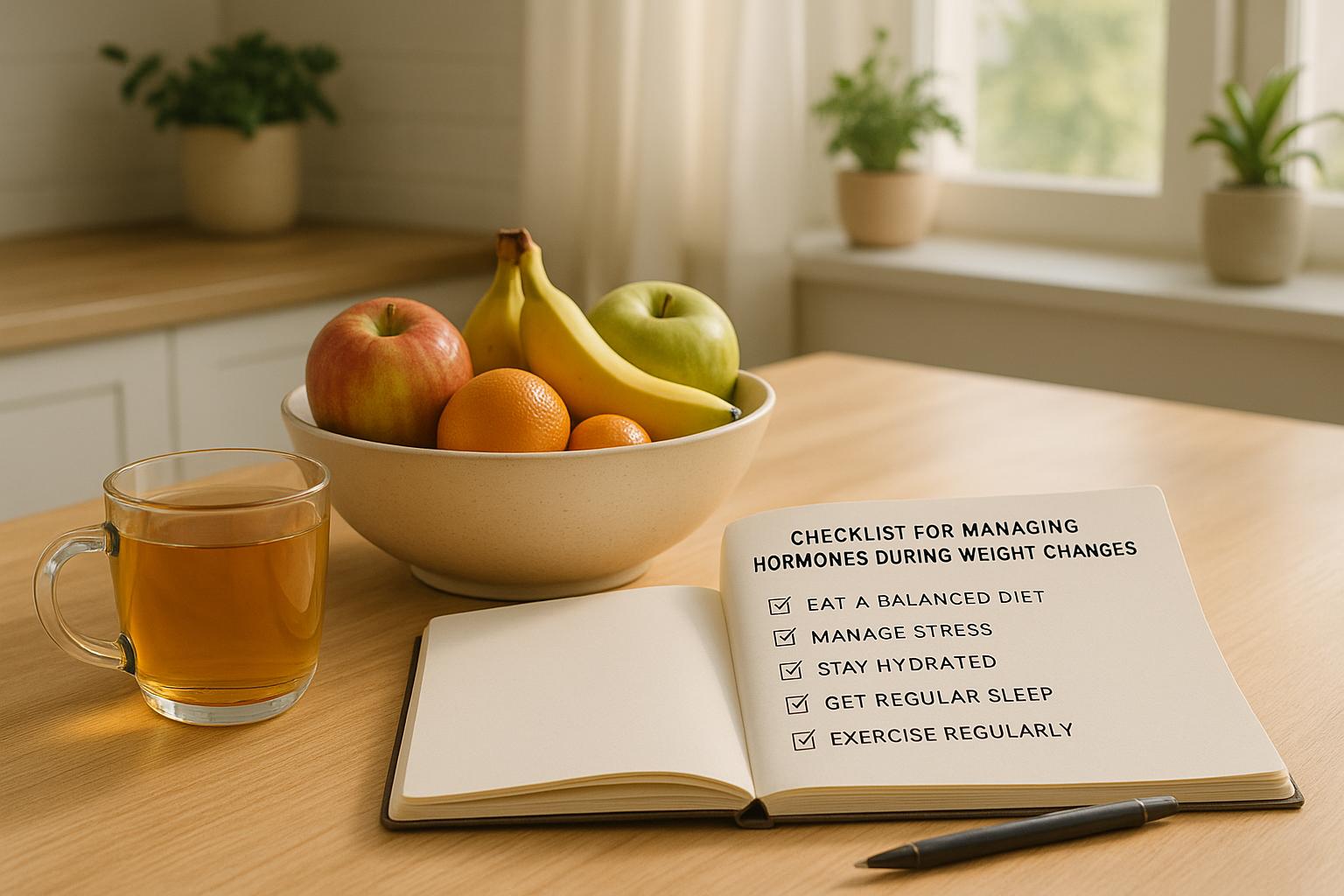 Checklist for Managing Hormones During Weight Changes