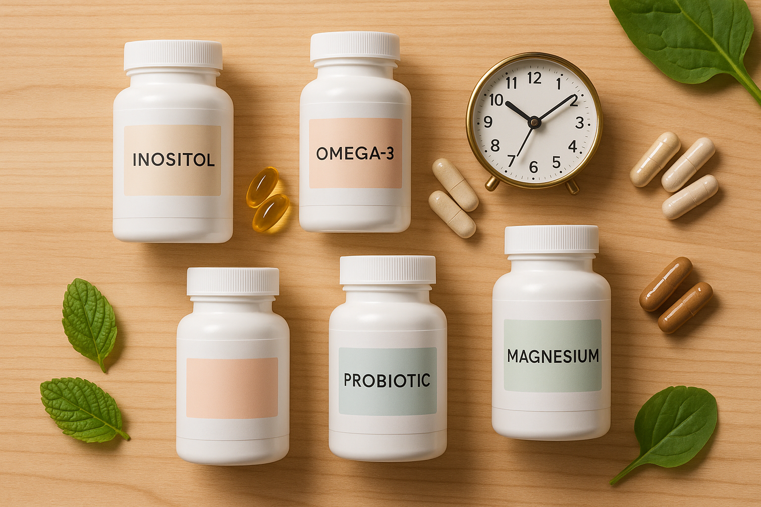 5 Supplements for PCOS Weight Loss: Timing Tips
