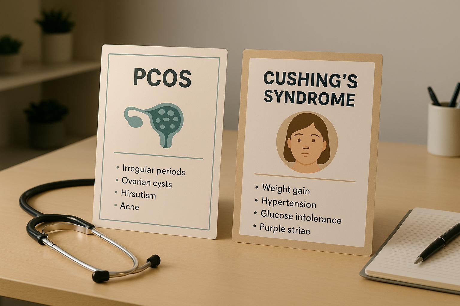 PCOS vs Cushing's: When to Suspect Each Condition